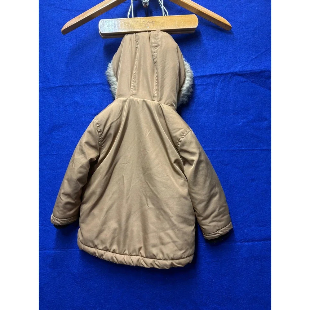 Gorpcore Toddler Gymboree Hooded Parka‎ Jacket 12-18 Months Tan
